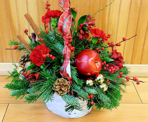 Warm Winter Wishes Basket from Bakanas Florist & Gifts, flower shop in Marlton, NJ