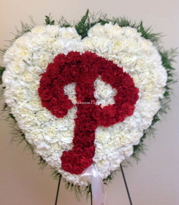 Phillies Love from Bakanas Florist & Gifts, flower shop in Marlton, NJ