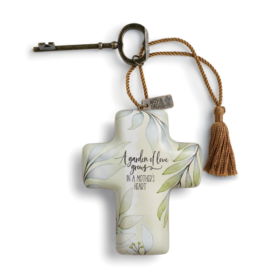 Mother's Heart Artful Cross from Bakanas Florist & Gifts, flower shop in Marlton, NJ