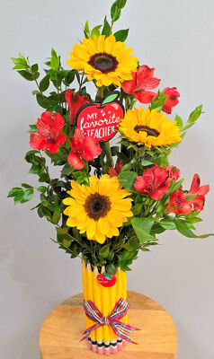 My Favorite Teacher Bouquet from Bakanas Florist & Gifts, flower shop in Marlton, NJ