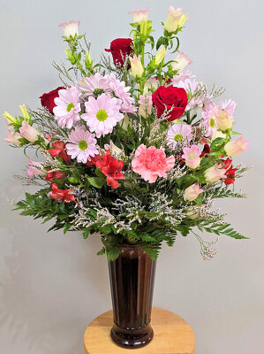 Garden Blush Bouquet from Bakanas Florist & Gifts, flower shop in Marlton, NJ Garden Blush Bouquet from Bakanas Florist & Gifts, flower shop in Marlton, NJ