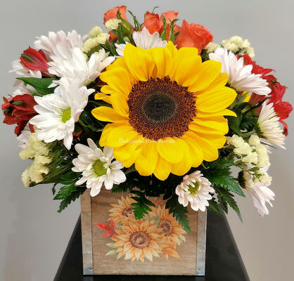 Golden Sunshine from Bakanas Florist & Gifts, flower shop in Marlton, NJ