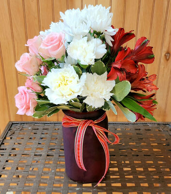 Valentine Hugs Jar from Bakanas Florist & Gifts, flower shop in Marlton, NJ