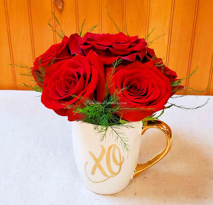 XO Love Mug from Bakanas Florist & Gifts, flower shop in Marlton, NJ