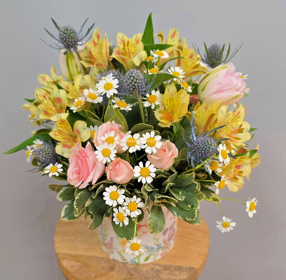 Pastel Meadow Bliss from Bakanas Florist & Gifts, flower shop in Marlton, NJ