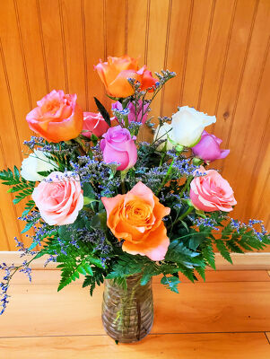 Pastel Roses from Bakanas Florist & Gifts, flower shop in Marlton, NJ