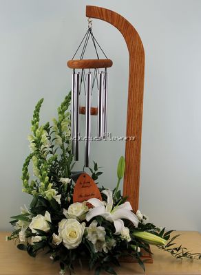 Memorial Wind Chime Stand from Bakanas Florist & Gifts, flower shop in Marlton, NJ