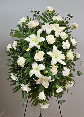 Serenity Spray from Bakanas Florist & Gifts, flower shop in Marlton, NJ Serenity Spray from Bakanas Florist & Gifts, flower shop in Marlton, NJ