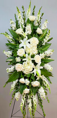Sincere Sympathy Spray from Bakanas Florist & Gifts, flower shop in Marlton, NJ Sincere Sympathy Spray from Bakanas Florist & Gifts, flower shop in Marlton, NJ
