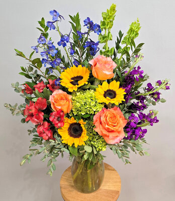 Rainbow Wishes from Bakanas Florist & Gifts, flower shop in Marlton, NJ Rainbow Wishes from Bakanas Florist & Gifts, flower shop in Marlton, NJ
