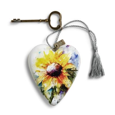 Sunflower Art Heart from Bakanas Florist & Gifts, flower shop in Marlton, NJ