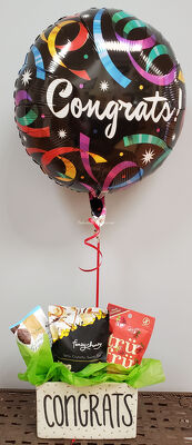 Congrats! Goodie Gift Basket from Bakanas Florist & Gifts, flower shop in Marlton, NJ