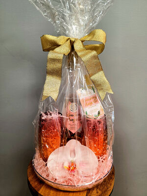 Strawberry Margarita Infusion Cocktail Basket from Bakanas Florist & Gifts, flower shop in Marlton, NJ