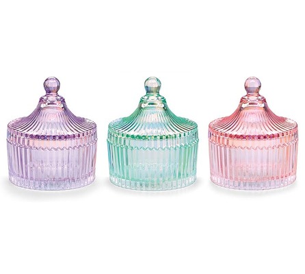 Iridescent Candy Dish with Lid from Bakanas Florist & Gifts, flower shop in Marlton, NJ