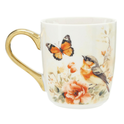Butterflies and Birds Mug from Bakanas Florist & Gifts, flower shop in Marlton, NJ