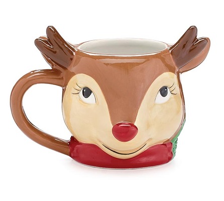 Reindeer Head Mug from Bakanas Florist & Gifts, flower shop in Marlton, NJ