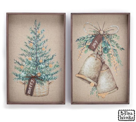 Christmas Past Wall Hangings from Bakanas Florist & Gifts, flower shop in Marlton, NJ