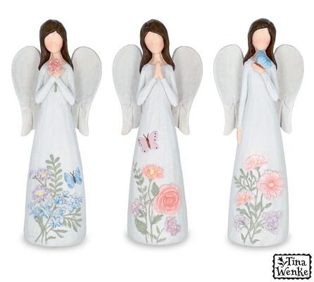 Wildflower Butterfly Angel Figurines from Bakanas Florist & Gifts, flower shop in Marlton, NJ