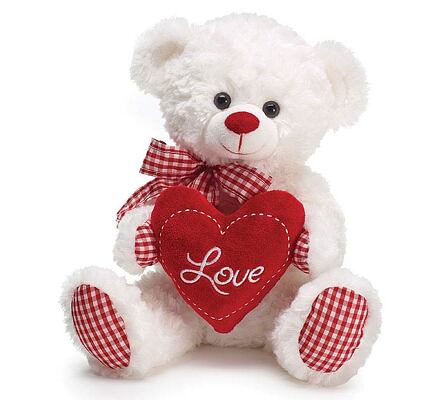 Gingham Love Bear from Bakanas Florist & Gifts, flower shop in Marlton, NJ