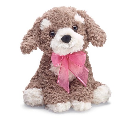 Curly Fur Puppy Plush from Bakanas Florist & Gifts, flower shop in Marlton, NJ