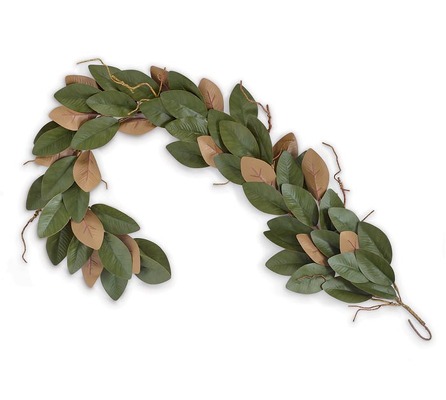 Silk Magnolia Leaf Garland from Bakanas Florist & Gifts, flower shop in Marlton, NJ