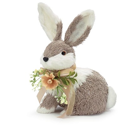 Sitting Bunny with Flower from Bakanas Florist & Gifts, flower shop in Marlton, NJ