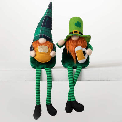 St. Patrick's Day Gnomes from Bakanas Florist & Gifts, flower shop in Marlton, NJ