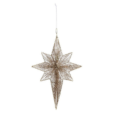 Light Up Star Hanging Decor from Bakanas Florist & Gifts, flower shop in Marlton, NJ