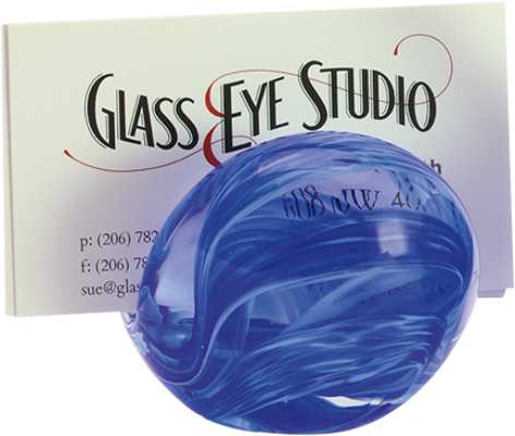 Blue Glass Eye Business Card Holder from Bakanas Florist & Gifts, flower shop in Marlton, NJ