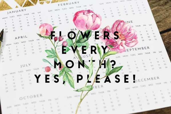FLOWERS FOR SIX MONTHS  from Bakanas Florist & Gifts, flower shop in Marlton, NJ