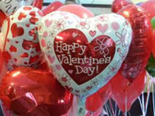 Valentine's Day Balloon Bouquet from Bakanas Florist & Gifts, flower shop in Marlton, NJ