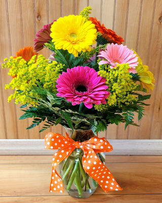 Vibrant Gerberas from Bakanas Florist & Gifts, flower shop in Marlton, NJ