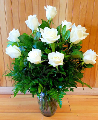 White Roses from Bakanas Florist & Gifts, flower shop in Marlton, NJ