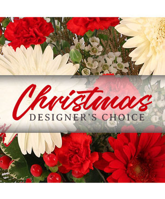 Designer's Choice Christmas Arrangement from Bakanas Florist & Gifts, flower shop in Marlton, NJ